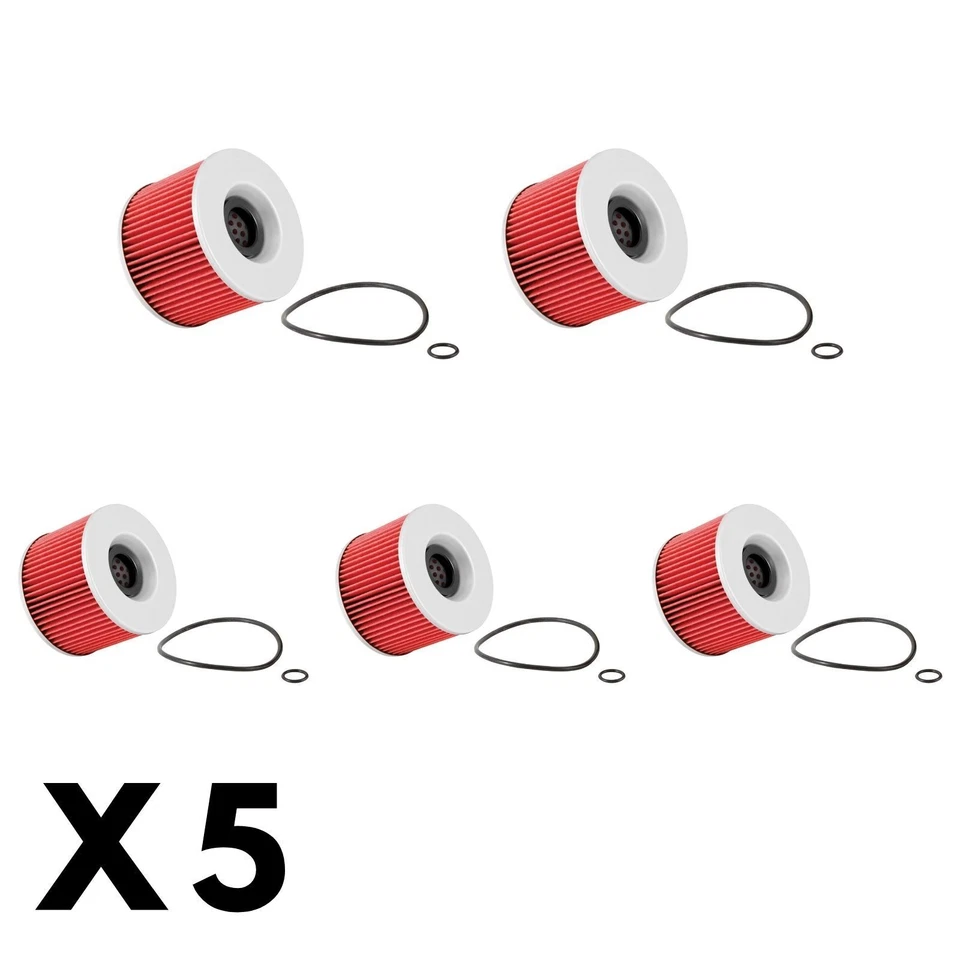 Paquete de 5 filtros de aceite K&N para Triumph Thunderbird 900 1995-2003 Foto 1 de 1