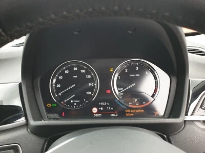 BMW X1 F48 2015 - 2021 velocímetro digital 62105A245A1 Foto 1 de 4