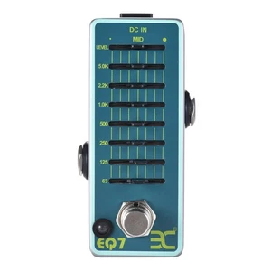 7 Band EQ Equalizer Mini Gitarrenpedal - Bild 1 von 9