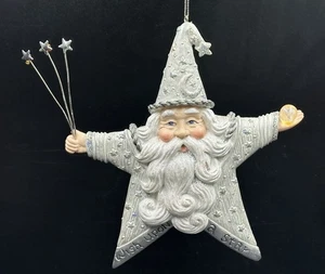 Glitzernder magischer Wunschzauberer Weihnachtsstern Weihnachten Urlaub Harz Ornament - Bild 1 von 9