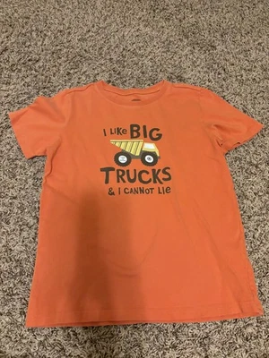 Camiseta Life is Good I Like Big Trucks niños XL 12-14 extra grande manga corta Foto 1 de 3