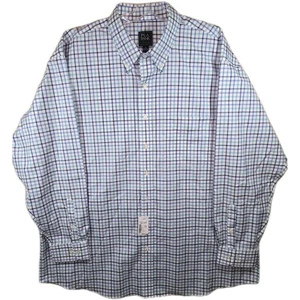 Jos A Bank Dress Shirt Mens Extra 2X Button Down Traditional Fit NWT - Picture 1 of 7