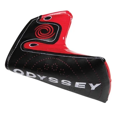NEW Odyssey Toe Up Black/Red Blade/Boot Magnetic Putter Headcover - Image 1 of 2