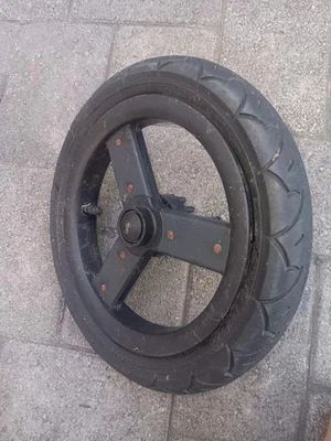 Rueda trasera doble indie/indie 4/indie negra mate 2009-2025 para Bumbleride Foto 1 de 4
