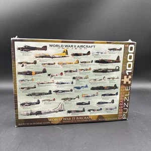 Eurographics World War 2 Aircraft 1000 Piece Puzzle Brand New Sealed - Picture 1 of 4
