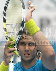 Rafael Nadal tennis racket 8x10 11x14 16x20 photo 599 - Picture 1 of 1