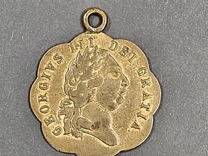 1798 G Großbritannien Georg III Gratia Medaille Schmuck - Bild 1 von 2