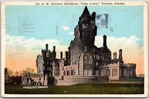 Sir H. M. Pellat's Residence Casa Loma Toronto Canada Antique Building Postcard - Picture 1 of 2