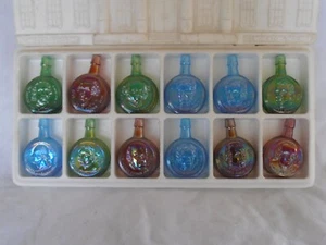 12 Vtg Wheaton Presidents of the United States Collectors Glass Decanter Mini - Picture 1 of 7