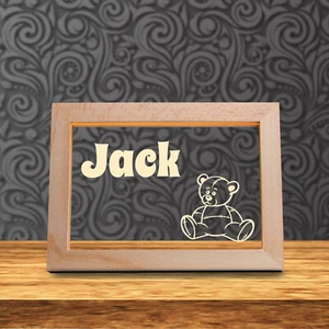 Personalisierter Name Kinder Nachtlicht - Kinderzimmerlampe - maßgeschneidertes Baby Geschenk - Bild 1 von 17