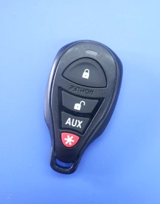 Python 4 Button EZSDEI7141 7145P Key Fob Remote Transmitter - Image 1 of 2