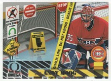 Andy Moog - Montreal Canadiens (Hockey Card) 1997-98 Pacific Omega # 6 MT