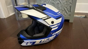 HJC CS-MX2 Trax Motocross Helmet Blue - Size M - Picture 1 of 5