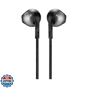 JBL TUNE 205 - Casque intra-auriculaire avec télécommande/mic à un bouton - Noir - Photo 1/5