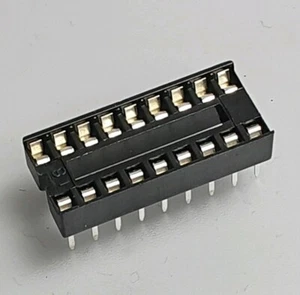 10 x 18 PIN DIL SOCKET DIP IC ELECTRONICS  - Picture 1 of 6