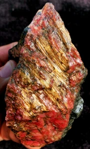 413.6g Gemmy!!! Natural Transparent Red Rhodochrosite Crystal Specimen ip1709 - Picture 1 of 12