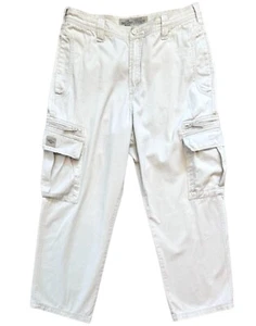 Vintage Men's Dungarees Khai Pants Lee Can't Bust Em' Genuine Cotton Twill 36x29 - Picture 1 of 4