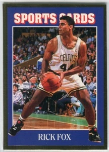 1992 Allan Kaye's Sports Cards News Magazine #88 Rick Fox Boston Celtics - Picture 1 of 2