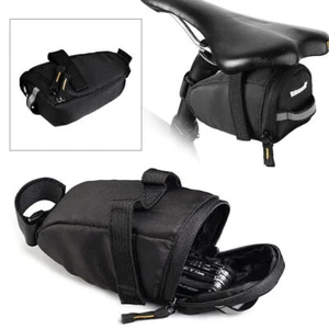 Mini Borsa Sedile Posteriore Bici Piccola Portatile Sella Coda Borsa Fascia Installazione - Foto 1 di 8