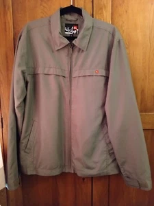 Quiksilver Khaki Green Large L Surf Light Summer Jacket 0276 - Picture 1 of 23