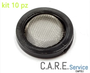 GUARNIZIONE TUBO CARICO FILTRO INOX LAVATRICE LAVASTOVIGLIE 10pz esterno Ø24mm - Foto 1 di 1