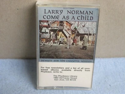 Larry Norman - Come As A Child (Cassette Tape - 1983 - Phydeaux Inc. ARF-86) - Image 1 of 3