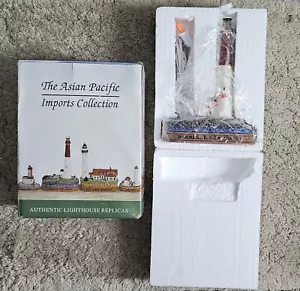 The Asian Pacific Imports Lighthouse Barnegat, NJ / Ceramic Plug In LIGHTHOUSE - Picture 1 of 4