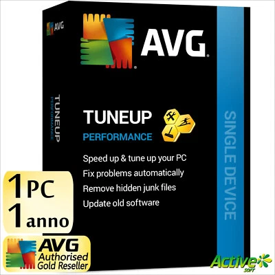 AVG TuneUp 2025 1 PC 1 ANNO / TuneUp Utilities | Windows ESD UE IT - Immagine 1 di 2