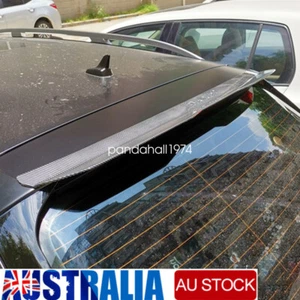 Universal Carbon Fiber Modified Car Roof Extension Lip Tail Trunk Spoiler Wing - Picture 1 of 6