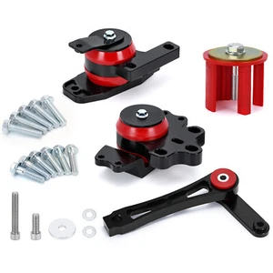 Engine Transmission Mount Kit Dog Bone inserts For VW Golf MK5 MK6 Audi MK2 2.0 - Picture 1 of 11