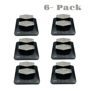 Grinding Discs for PG Husqvarna Grinders Soft Bond 6 Pack 30 Grit Hard Concrete - Bild 1 von 14