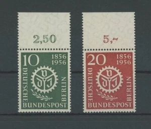 BERLÍN 138/139 VDI 1956 BORDE SUPERIOR nuevo ** m3061 - Imagen 1 de 1