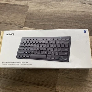 Anker Bluetooth Ultra-Slim Keyboard for Android & Apple Tablets Black (A77726)/D - Picture 1 of 4