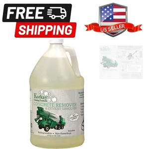 Betonentferner Zementlöser flüssig 1 Gallone biologisch abbaubar strapazierfähig - Bild 1 von 3