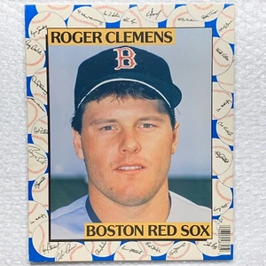 Vintage Roger Clemens School File Folder Standard Size Boston Red Sox MLB - Picture 1 of 6