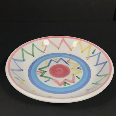 1 Williams Sonoma soup bowl Caleca pottery pasta bowl Vintage Italian dinnerware - Image 1 of 4