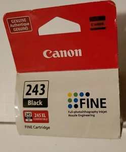 Genuine Canon PG-243 Black Ink - iP2820 MG2420 MG2520 MG2920 MG2922 MG2924 MG492 - Picture 1 of 3