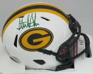 Packers Receiver STERLING SHARPE Signed LUNAR Speed Mini Helmet AUTO - JSA! - Picture 1 of 1