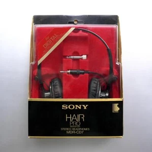 Sony Kopfhörer MDR-CD7 Retro Vintage sehr selten Japan 1983 bestätigter Betrieb - Bild 1 von 10