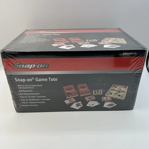 Snap On Tools Game Tote New and Sealed Six Games SSX22P171 NEW IN BOX! - Picture 1 of 6