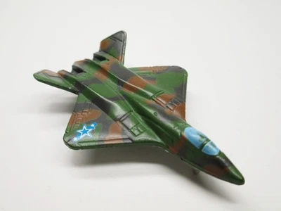 Micro Machines Military YF-23 Stealth Fighter Jet Aircraft Plane Galoob Green - Image 1 of 4