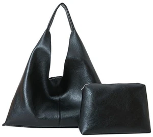 Slouchy Hobo Bags for Women Tote Bag Retro PU Leather Crossbody Purse Soft Sh... - Picture 1 of 7