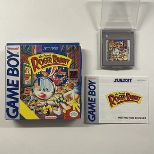 Who Framed Roger Rabbit (Nintendo Game Boy) KOMPLETT CIB mit Box Handbuch FUNKTIONIERT - Bild 1 von 13