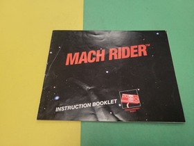 Mach Rider Instruction Booklet Manual *Only* Nintendo Entertainment System NES