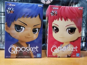 New Q posket Seijuro Akashi & Daiki Aomine Figures Kuroko s Basketball - Picture 1 of 7