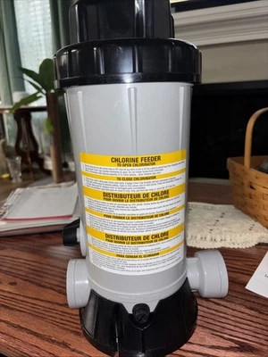 HYDROTOOLS #87502 Alimentador Automático de Cloro en Línea Clorador Swimline Nuevo Foto 1 de 4