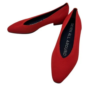 Estnation Seven Allround Low Heel Nylon Stretch Flat Schuhe Ballerinas 7 Gebraucht - Bild 1 von 6