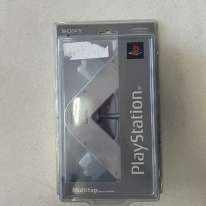 White Multi Tap Adaptor For Sony PlayStation 1 Ps1 SCPH-1070 UH Sealed Accessory - Picture 1 of 10