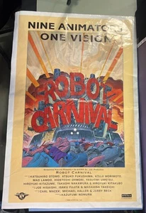 Robot Carnevale Film Poster Originale 1990 Streamline Immagini Anime 27"x41" - Foto 1 di 4