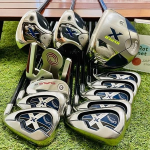 Callaway Fullset Hyper X 1w X3w5w X18 Iron 4-9Pw 12pics R Flex Golf Clubs Japan - Picture 1 of 22